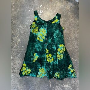 J&J fashion Hawaiian pattern dress